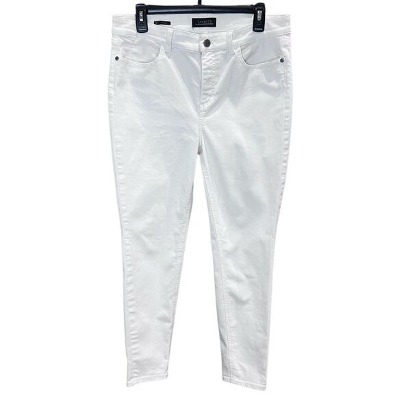 Talbots flawless five pocket jegging white denim size 10 - Picture 2 of 16